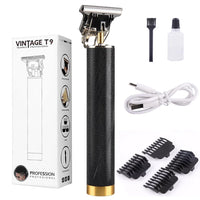 Men's Barber Retro T9 Hair Trimmer Professional Razor Trimmer Kemei Heyar Cut Machine Wireless Hair Clipper Beard Man Shaving Jack's Clearance