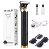 Men's Barber Retro T9 Hair Trimmer Professional Razor Trimmer Kemei Heyar Cut Machine Wireless Hair Clipper Beard Man Shaving Jack's Clearance