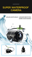 Portable Underwater Fishing Night Vision Camera 4.3 Inch with 20M Cable for Ice/Sea Jack's Clearance