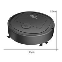 Smart Robotic Vacuum Intelligent Low Noise Floor Sweeper Dust Catcher Carpet Cleaner Jack's Clearance