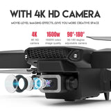KBDFA E88 Pro 2022 New WIFI FPV Drone With Wide Angle HD 4K Camera Height Hold RC Foldable Quadcopter Drones Jack's Clearance