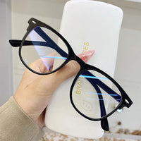 Transparent Finished Myopia Glasses Men Women Black Eyeglasses Prescription Shortsighted Eyewear Jack's Clearance