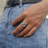 Retro Vintage Ring Set Gothic Style Jack's Clearance