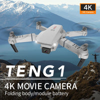 2023 New WIFI FPV Drone Camera 4K 1080P Height Hold RC Foldable Quadcopter Mini Drone Dual Camera Jack's Clearance