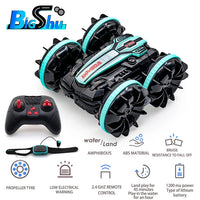 Amphibious RC Car Remote Control Stunt Car Double-sided Flip Driving Drift RC Cars Jack's Clearance