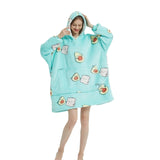 Winter Warm Soft Oversized Wearable Blanket Hoodie Jack's Clearance