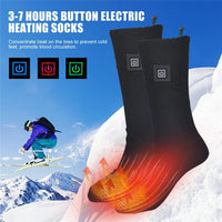 Winter Men's Women's Heating Foot Warmer Electric Socks Warm Socks Cycling Ski Jack's Clearance