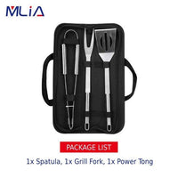 MLIA 27Pcs Stainless Steel BBQ Tools Set | Barbecue Grilling Accessories Camping Cooking Tools Jack's Clearance