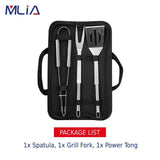 MLIA 27Pcs Stainless Steel BBQ Tools Set | Barbecue Grilling Accessories Camping Cooking Tools Jack's Clearance