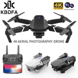 KBDFA E88 Pro 2022 New WIFI FPV Drone With Wide Angle HD 4K Camera Height Hold RC Foldable Quadcopter Drones Jack's Clearance