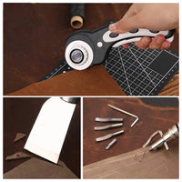 59Pcs Professional Leather Craft Tools DIY Kit Jack's Clearance