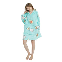 Winter Warm Soft Oversized Wearable Blanket Hoodie Jack's Clearance