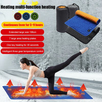 USB Heating Camping Sleeping Mattress 3-Level Adjustable Insulation Heated Sleeping Pad 7 Zone Areas Outdoor Hiking Travel Supplies Jack's Clearance