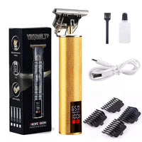 Men's Barber Retro T9 Hair Trimmer Professional Razor Trimmer Kemei Heyar Cut Machine Wireless Hair Clipper Beard Man Shaving Jack's Clearance