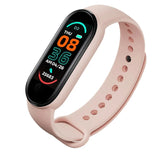 M6 Smart Bracelet Multi-Function Heart Rate Blood Pressure Monitor Step Music Sleep Monitoring M6 Smart Fitness Sports Watch Jack's Clearance