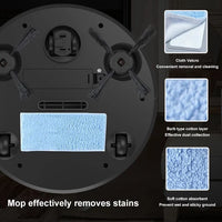 Robot Vacuum Cleaner Sweep And Wet Mopping Floors Smart Sweeping Cleaning Robot Lazy Cleaning Sweeper Robot Household Tool Dust Jack's Clearance