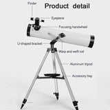 875X Professional Astronomical Telescope Monocular  114MM Large-Aperture F76700  for Stargazing Bird Watching Moon Sun Jack's Clearance