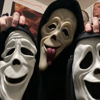 Ghost Face Scream Movie Horror Mask Halloween Killer Cosplay Adult Costume Accessories Props Jack's Clearance