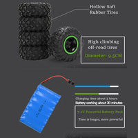 4WD RC Off-Road Buggy With Led Lights Jack's Clearance
