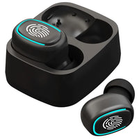 Wireless Bluetooth Headset Touch Light Mini High Quality Earplugs Anti-Sweat HD Sound Quality Stereo Universal Headset Jack's Clearance