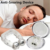 Magnetic Anti Snore Device Stop Snoring Nose Clip Easy Breathe Improve Sleeping Aid Apnea Guard Night Device With Case Jack's Clearance