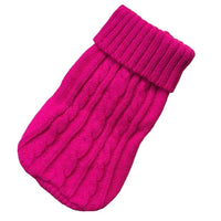 Dog Winter Clothes Knitted Pet Clothes For Small Medium Dogs Jack's Clearance
