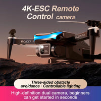 New RG107 Pro Drone 4K Professional Dual HD Camera FPV Mini Dron Aerial Photography Brushless Motor Foldable Quadcopter Toys Jack's Clearance