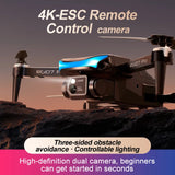 New RG107 Pro Drone 4K Professional Dual HD Camera FPV Mini Dron Aerial Photography Brushless Motor Foldable Quadcopter Toys Jack's Clearance