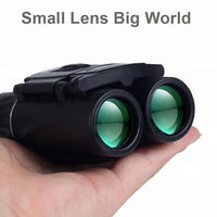 40x22 HD Powerful Binoculars 2000M Long Range Folding Mini Telescope BAK4 FMC Optics For Hunting Outdoor Camping Travel Jack's Clearance