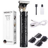 Men's Barber Retro T9 Hair Trimmer Professional Razor Trimmer Kemei Heyar Cut Machine Wireless Hair Clipper Beard Man Shaving Jack's Clearance