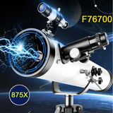 875X Professional Astronomical Telescope Monocular  114MM Large-Aperture F76700  for Stargazing Bird Watching Moon Sun Jack's Clearance