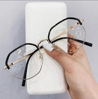 Transparent Office Anti Blue Light Oversized Glasses Alloy Frame Jack's Clearance