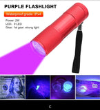 UV Flashlight Ultraviolet LED Torch with Zoom Focus Function Jack's Clearance