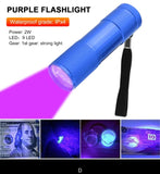 UV Flashlight Ultraviolet LED Torch with Zoom Focus Function Jack's Clearance