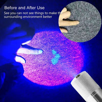 Super Mini 9 LED Powerful Aluminum UV Torch Jack's Clearance