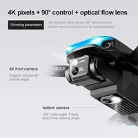 New RG107 Pro Drone 4K Professional Dual HD Camera FPV Mini Dron Aerial Photography Brushless Motor Foldable Quadcopter Toys Jack's Clearance