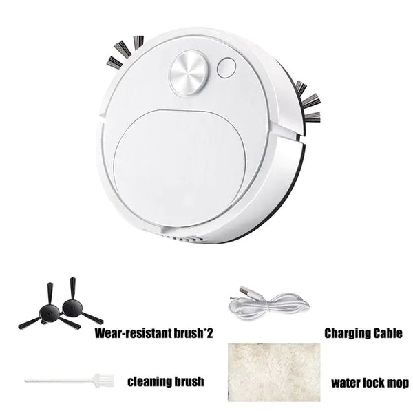 3 In 1 Cleaning Robot Wet Mopping Robot Sweeper Vaccum Cleaner Robot Smart Vacuum Cleaner Smart Home Cleaning Tools Jack's Clearance