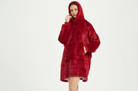 Winter Warm Soft Oversized Wearable Blanket Hoodie Jack's Clearance