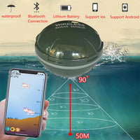 Brand New Smart Phone Fish Finder Sonar Bluetooth Intelligent Fish Finder Android & Ios Fish Visual Fishing Jack's Clearance