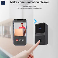 Smart Home Video Intercom WIFI Infrared Night Vision Doorbell Jack's Clearance