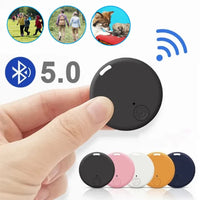 Mini GPS Tracker Bluetooth 5.0 Anti-Lost Device Pet Kids Bag Wallet Tracking for IOS/ Android Smart Finder Locator Accessories Jack's Clearance