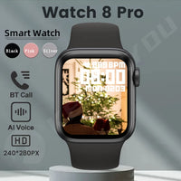 Smart Watch 8 Pro Men Answer Call Fitness Tracker Calculator Women Smartwatch For Apple Android Phone PK i8 pro max HD Display Jack's Clearance