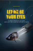 Portable Underwater Fishing Night Vision Camera 4.3 Inch with 20M Cable for Ice/Sea Jack's Clearance