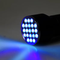 UV Light LED Flashlight UV Torch Ultraviolet Lamp Outdoor Portable UV Lamp Waterproof UV Flashlight Detector Scorpion Hunting Jack's Clearance