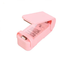Mini Heat Bag Sealing Machine Package Sealer Bags Thermal Plastic Food Bag Closure Portable Sealer Packing Kitchen Accessories Jack's Clearance