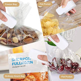 Mini Heat Bag Sealing Machine Package Sealer Bags Thermal Plastic Food Bag Closure Portable Sealer Packing Kitchen Accessories Jack's Clearance