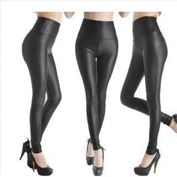 YSDNCHI Sexy Legging Punk Black Skinny Pants Fashion Black High Waist Legging Stretch Plus Size Push Up Leggins Jack's Clearance