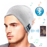 Bluetooth Headphone Winter Hat Warm Beanie Music Cap With Gloves Jack's Clearance
