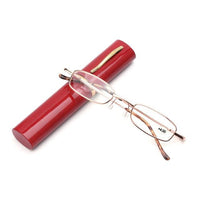 Unisex Reading Glasses with Pen Tube Case Jack's Clearance
