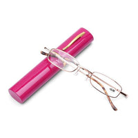 Unisex Reading Glasses with Pen Tube Case Jack's Clearance